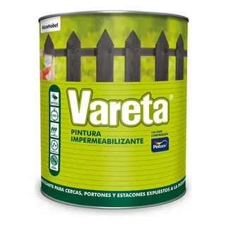 VARETA PINTURA IMPERMEABLE PARA MADERA 1/2 CANECA