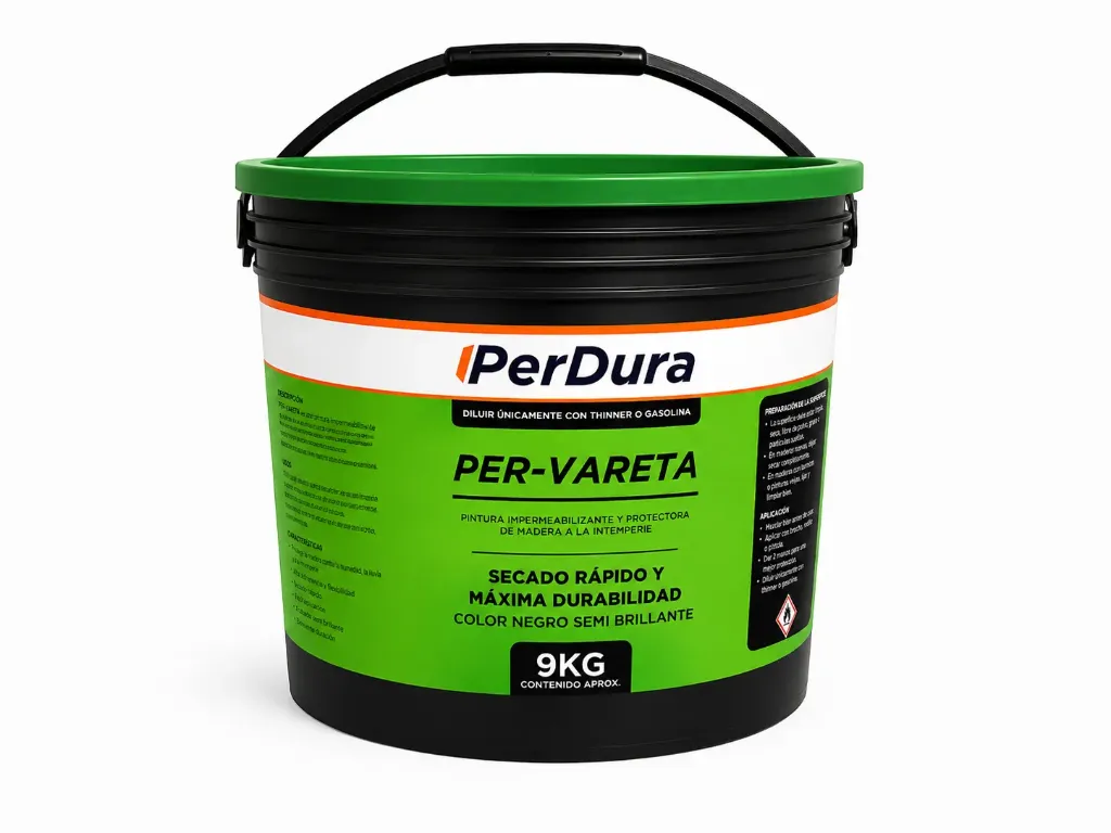 VARETA PINTURA IMPERMEABLE PARA MADERA 1/2 CANECA