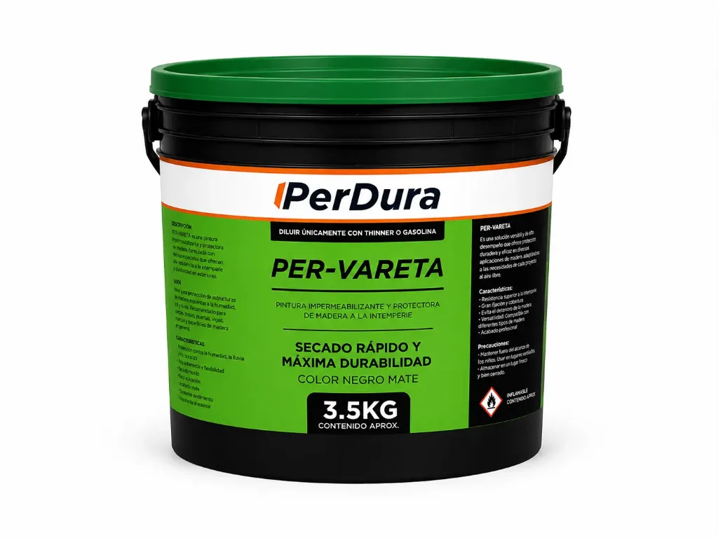 VARETA PINTURA IMPERMEABLE PARA MADERA GALON