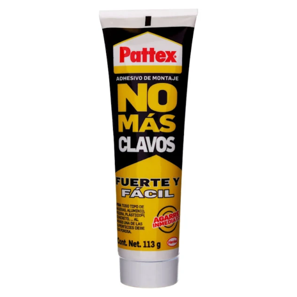 ADHESIVO PATTEX NO MAS CLAVOS 113 GR