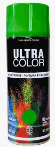 AEROSOL POWER COLORS FLUORECENTES VERDE