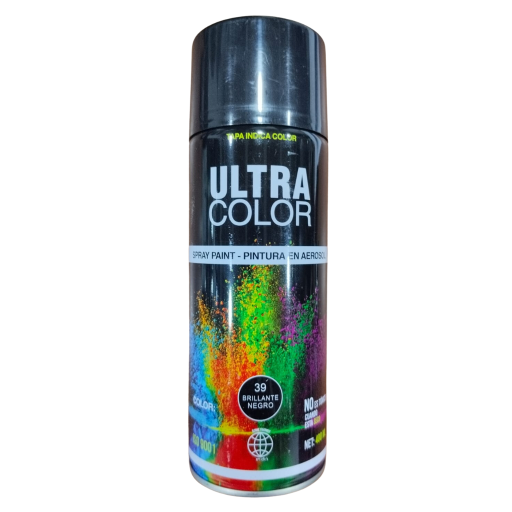 AEROSOL POWER  COLORS NEGRO BRILLANTE