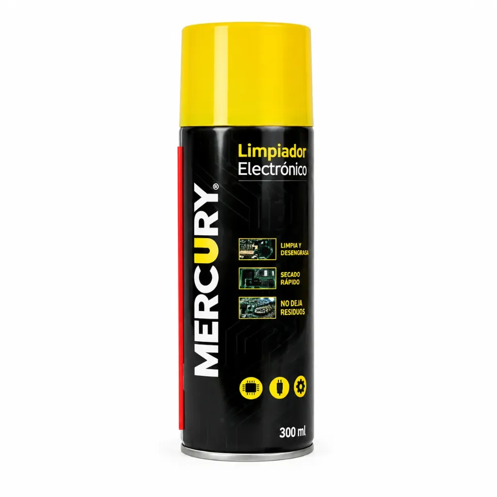 LIMPIADOR  ELECTRONICO MERCURY 200 ML