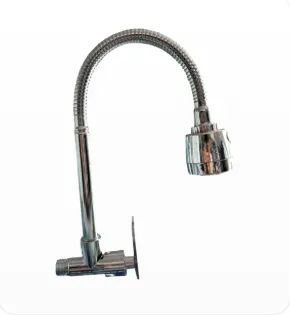 LLAVE LAVAPLATOS  PARED FLEXIBLE PLASTICA