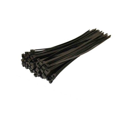AMARRE PLASTICO NEGRO 4.8 MM 40 CM PQ*100