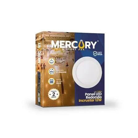 PANEL LED INCRUSTAR MERCURY 6W