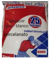 PEGACOR SUPER FORT 25 KILOS BLANCO