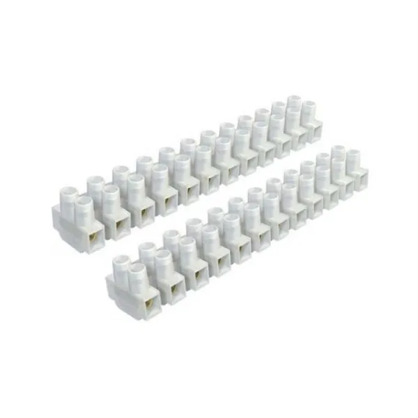 REGLETA PLASTICA 60 AMP X 25 MM PAQUETE X 10 TIRAS