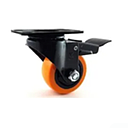 RODACHINA NARANJA CON FRENO 1.5