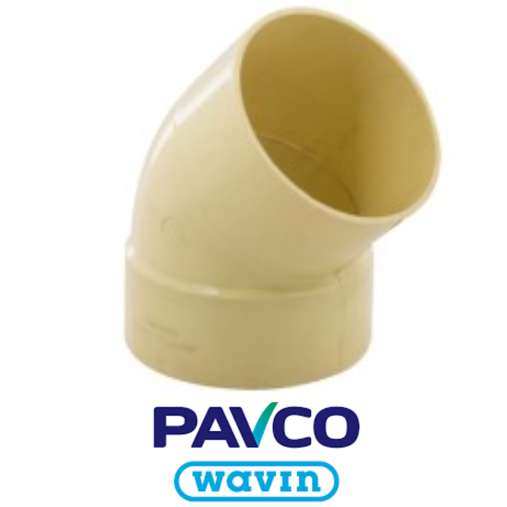 SEMI CODO C X E PAVCO 1 1/2