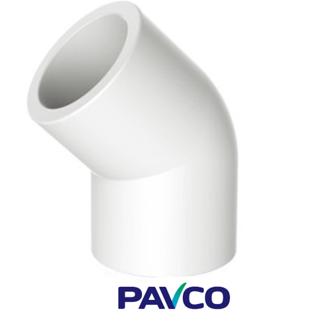 SEMI CODO PVC PAVCO 1"