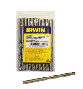 BROCA PARA LAMINA IRWIN 1/4 PAQUETE X 10