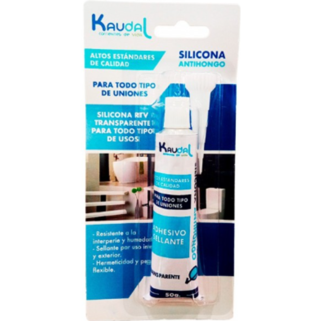 SILICONA TRANSPARENTE KAUDAL  85GR