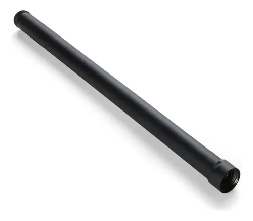 TUBO NEGRO EXTENSOR PARA DUCHA LUJO 40 CM