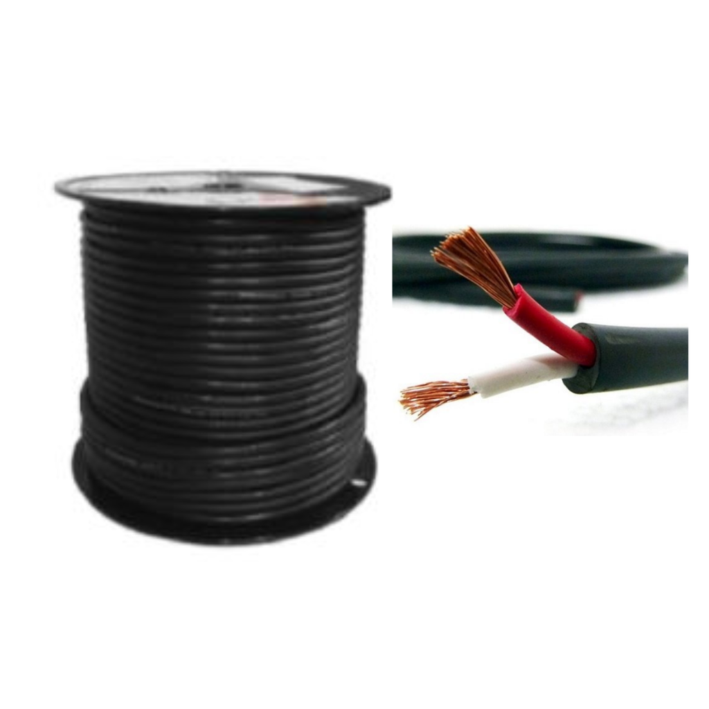 CABLE ENCAUCHETADO X2 ROLLO X 50 METROS 2X16