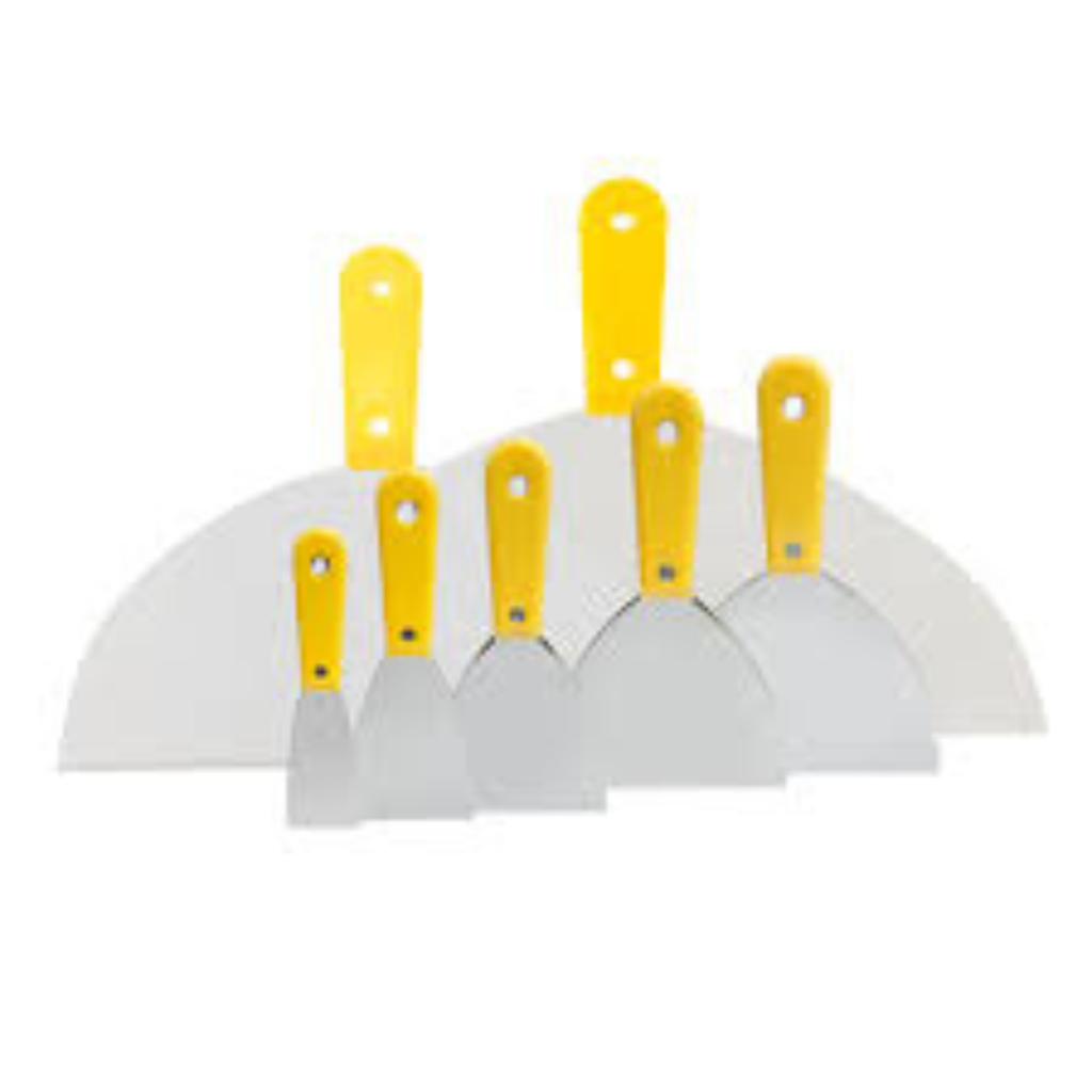 ESPATULA METALICA MANGO PLASTICO 1,5