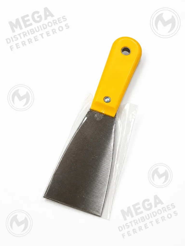 ESPATULA METALICA MANGO PLASTICO 2"