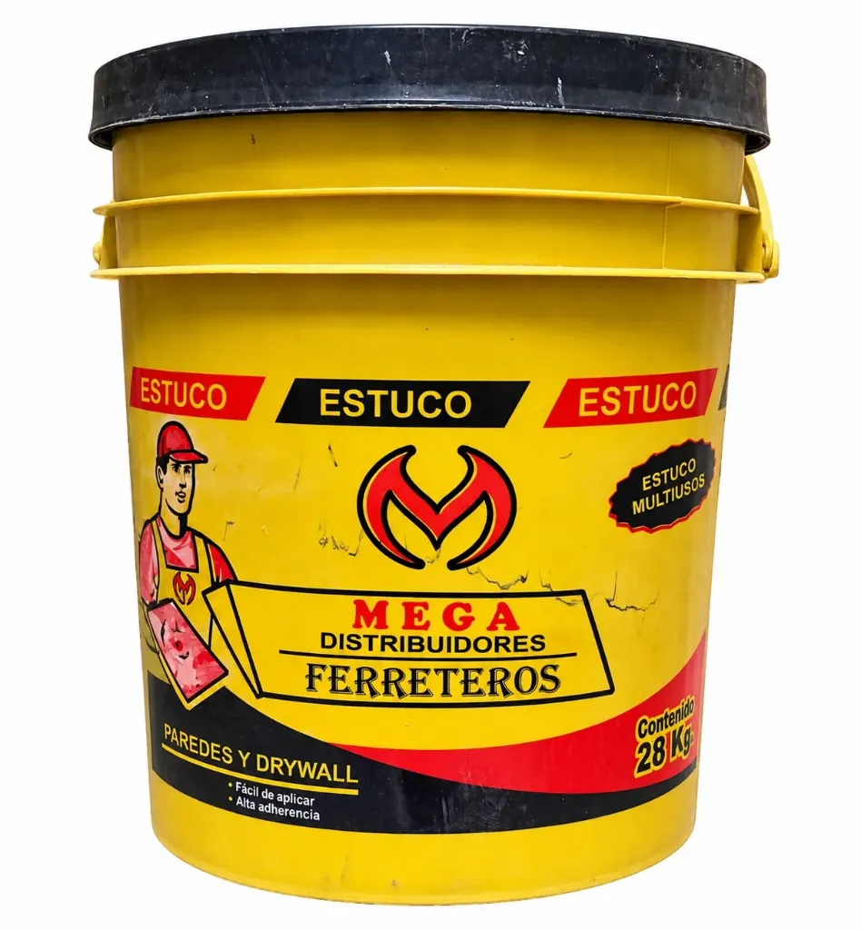 ESTUCO PLASTICO 1/2 CUÑETE