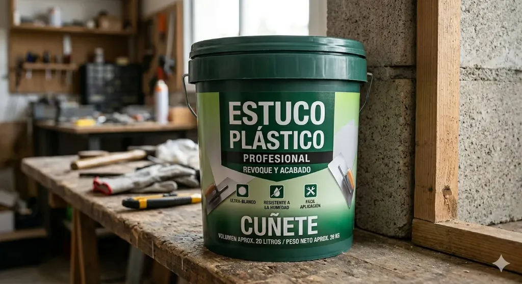 ESTUCO PLASTICO CUÑETE