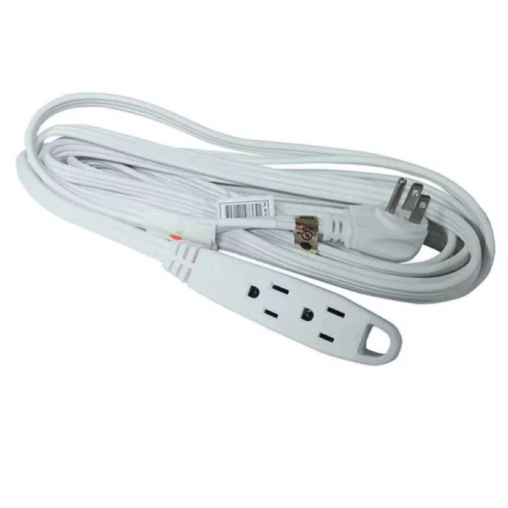 EXTENCION ENCAUCHETADA BLANCA CON POLO 8M