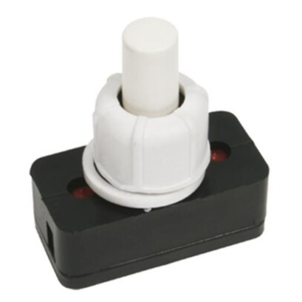 INTERRUPTOR EXPERIMENTO BOTON BLANCO