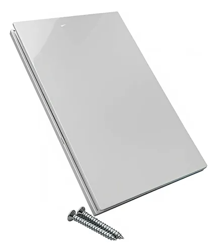 INTERRUPTOR SENCILLO TIPO INVISIBLE DIAMANTE BLANCO
