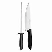 JUEGO DE CUCHILLO Y AFILADOR X 2