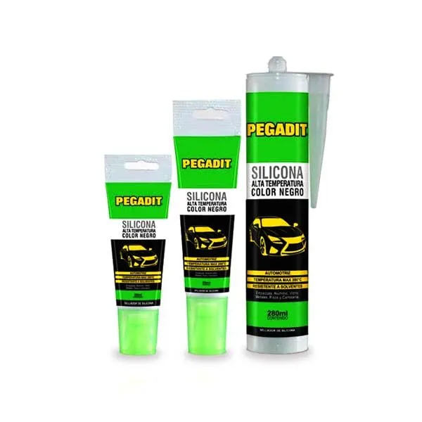 SILICONA PEGADIT AUTOMOTRIZ 50 ML NEGRA