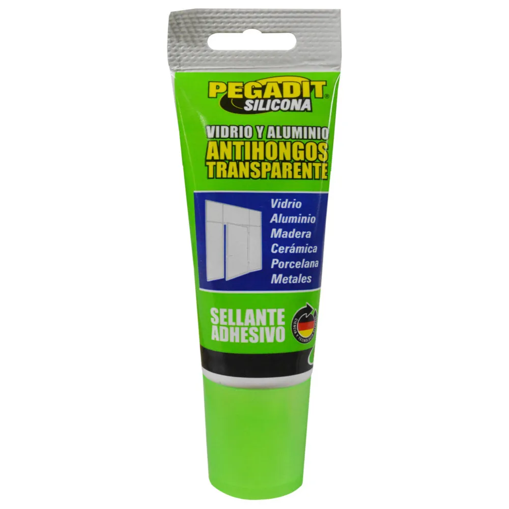 SILICONA PEGADIT VIDRIO ALUMINIO 50 ML TRANSPARENTE
