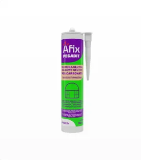 SILICONA PEGADIT VIDRIO ALUMINIO TUBO 280 ML TRANSPARENTE