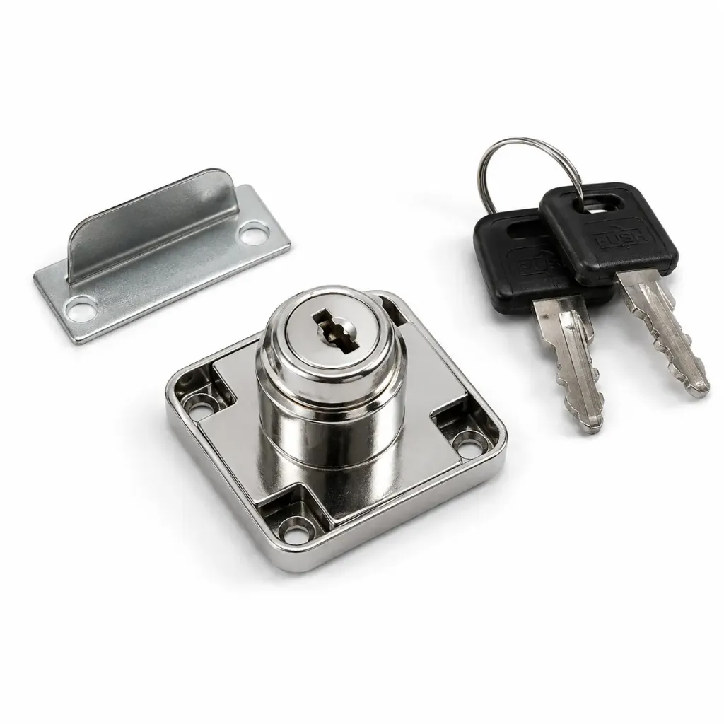 CHAPA MUEBLE 4 TORNILLOS