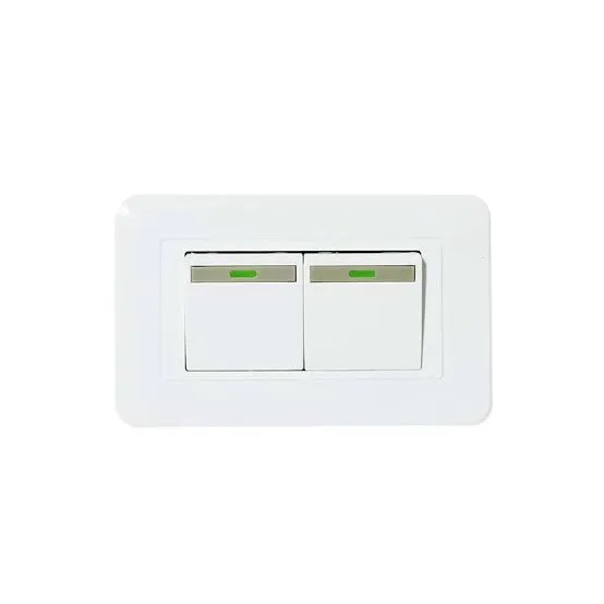 INTERRUPTOR DOBLE BLANCO MERCURY