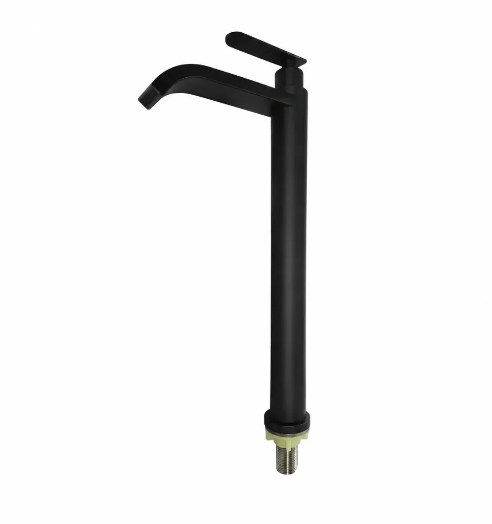 LLAVE LAVAMANOS LUJO ALTA NEGRA
