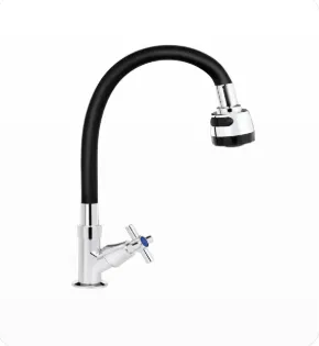 LLAVE MESON FLEXIBLE ENCAUCHETADA PLASTICA