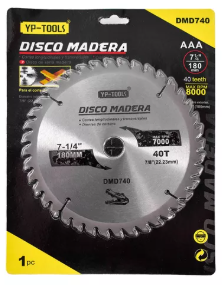 DISCO MADERA 4 ½ - 40T