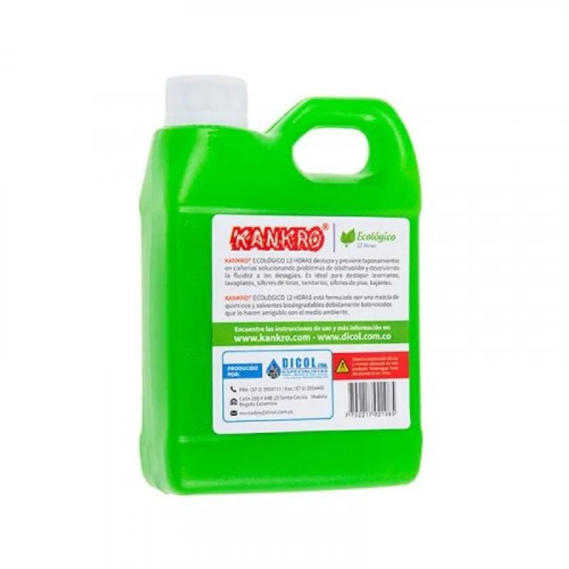 KANKRO DESTAPADOR  ECOLOGICO 12 HORAS 400CC  DICOL