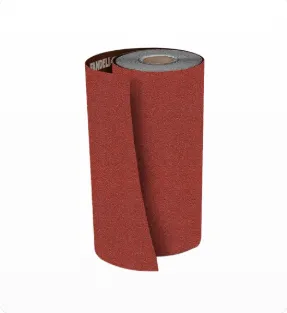 LIJA EN ROLLO ROJA  # 40 6” X 25 METROS