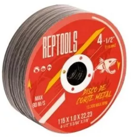 DISCO CORTE METAL 4 1/2 REPTOOLS